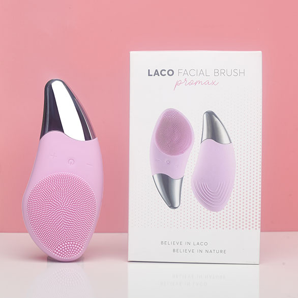 Máy rửa mặt hình hạt đậu Laco Facial Brush [BH 1 tuần]