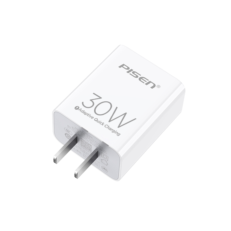 Cóc sạc nhanh 30W Pisen 1 cổng Type C chính hãng [BH: 1 NĂM]