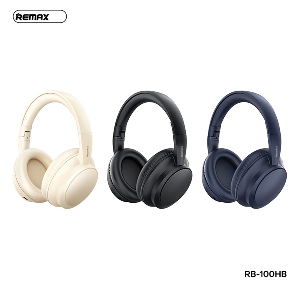 Tai nghe headphone REMAX RB-100HB tai nghe chụp đầu bluetooth V5.4 siêu đẹp [BH 1 Năm]
