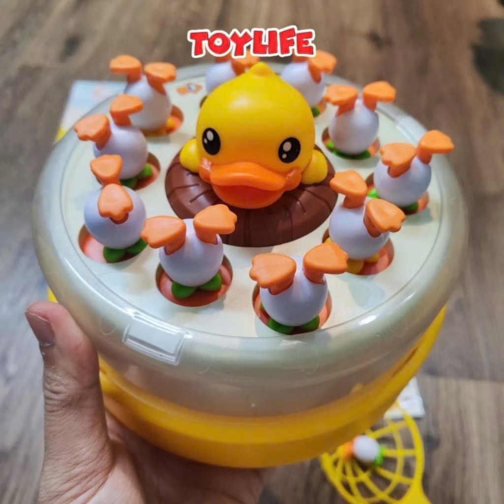Bộ trò chơi Hứng vịt Toylife cho bé, tập phản xạ, kích thích thị giác [BH: NONE]