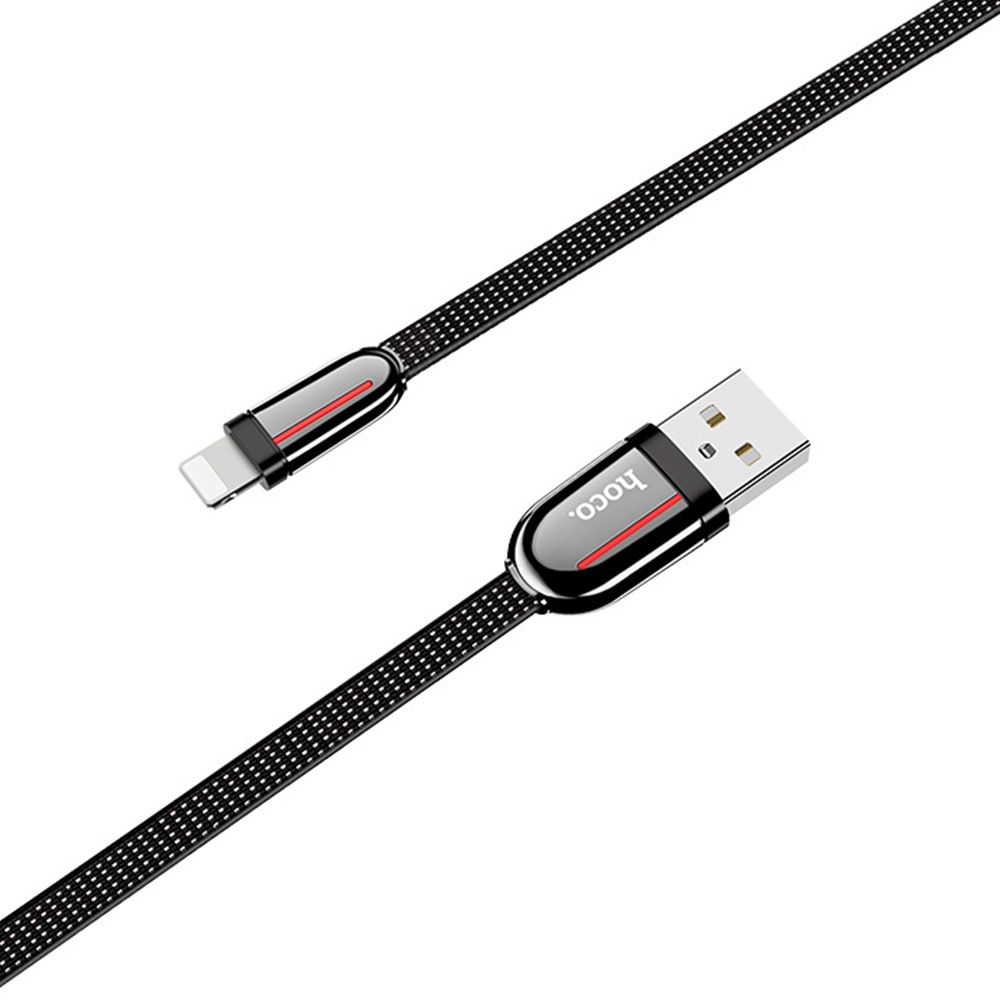 Cáp sạc nhanh HOCO U74 (usb ra iphone lightning)  2.4A chính hãng [BH 1 năm]