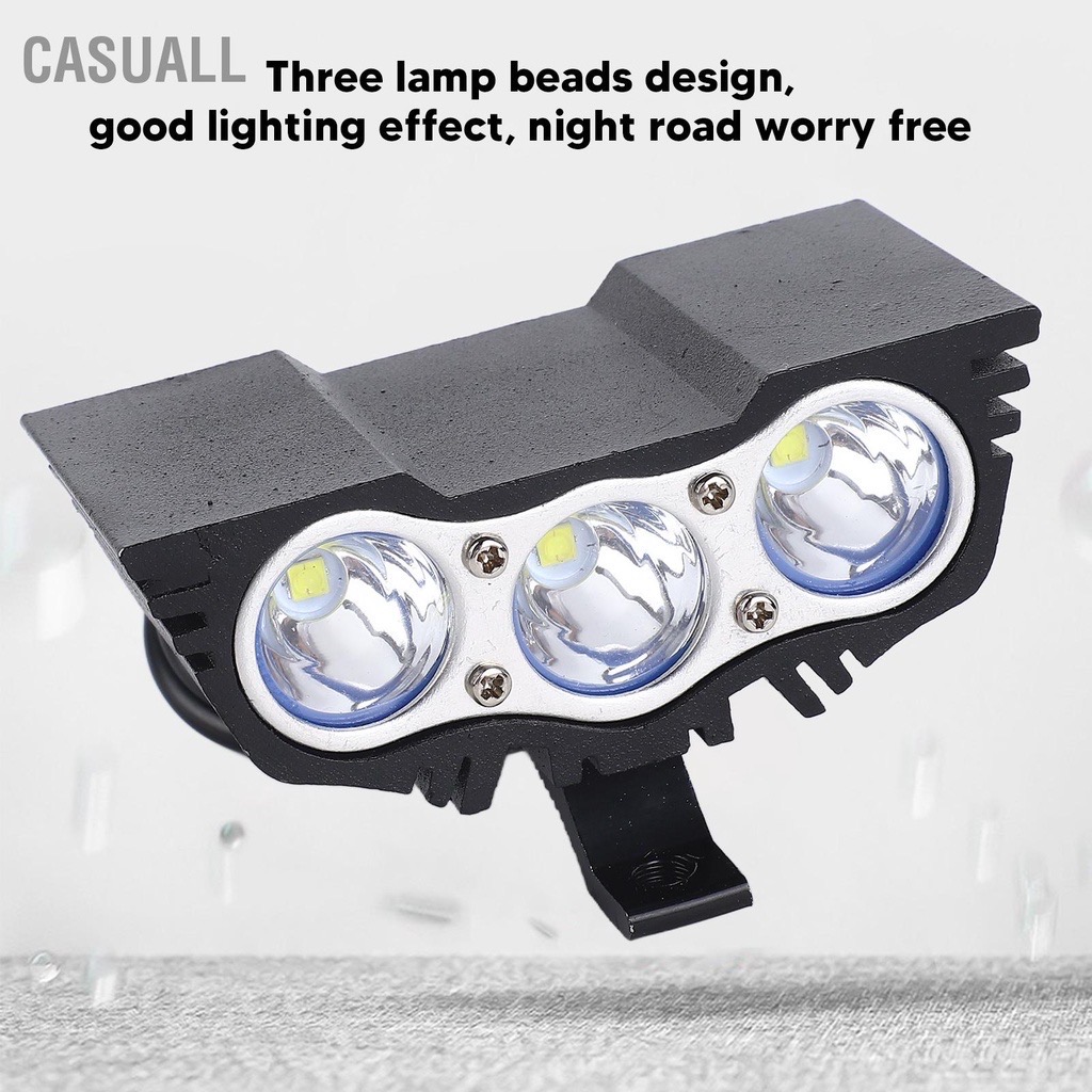 Đèn led trợ sáng mắt cú 3 mắt chống nước Moto 12v-80v [BH: None] / pktn sale