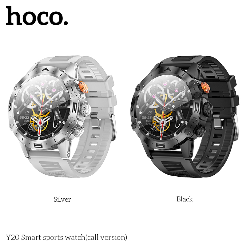 Đồng hồ thông minh Hoco Y20 nghe gọi qua bluetooth chính hãng [BH: 1 năm]