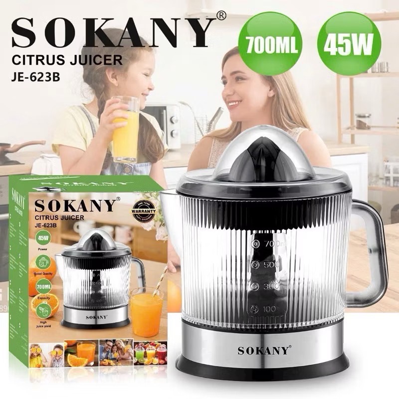 Máy vắt cam Sokany 623B 45w 700ml [BH: 1 Tuần]