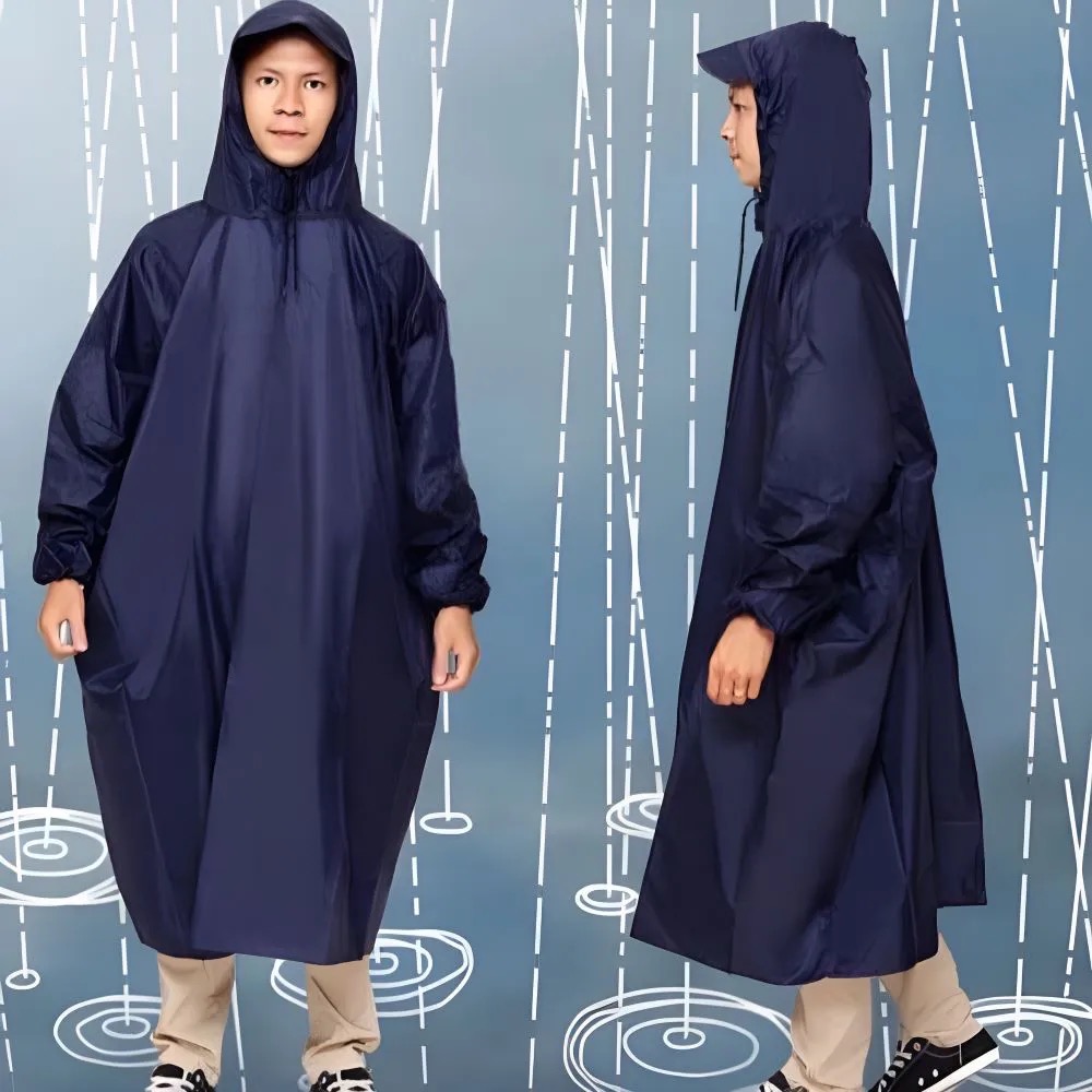Áo mưa bít kín người vải dù 1m4 cao cấp [BH: None]