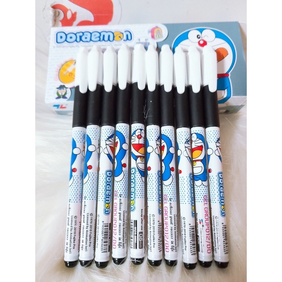 Hộp 20 bút gel nước Doraemon đầu 0.5 [BH: None]