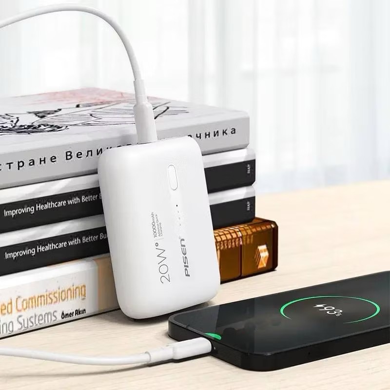 Pin sạc dự phòng sạc nhanh 20W Pisen D-304 mini 10.000mAh nhỏ gọn tiện lợi [BH: 1 NĂM]