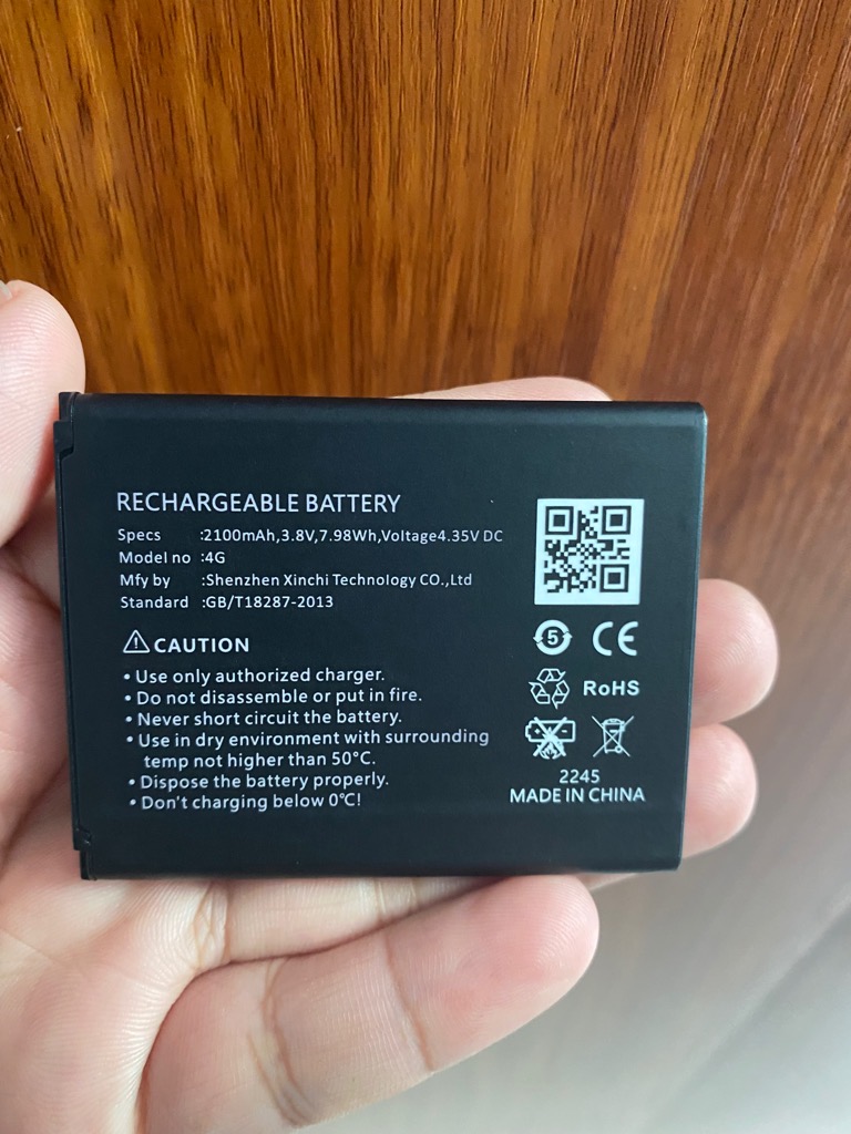 Pin thay thế bộ phát wifi từ sim MF981/MT20/WD680 của Olax 2.100mAh [BH 1 tháng] / pktn sale