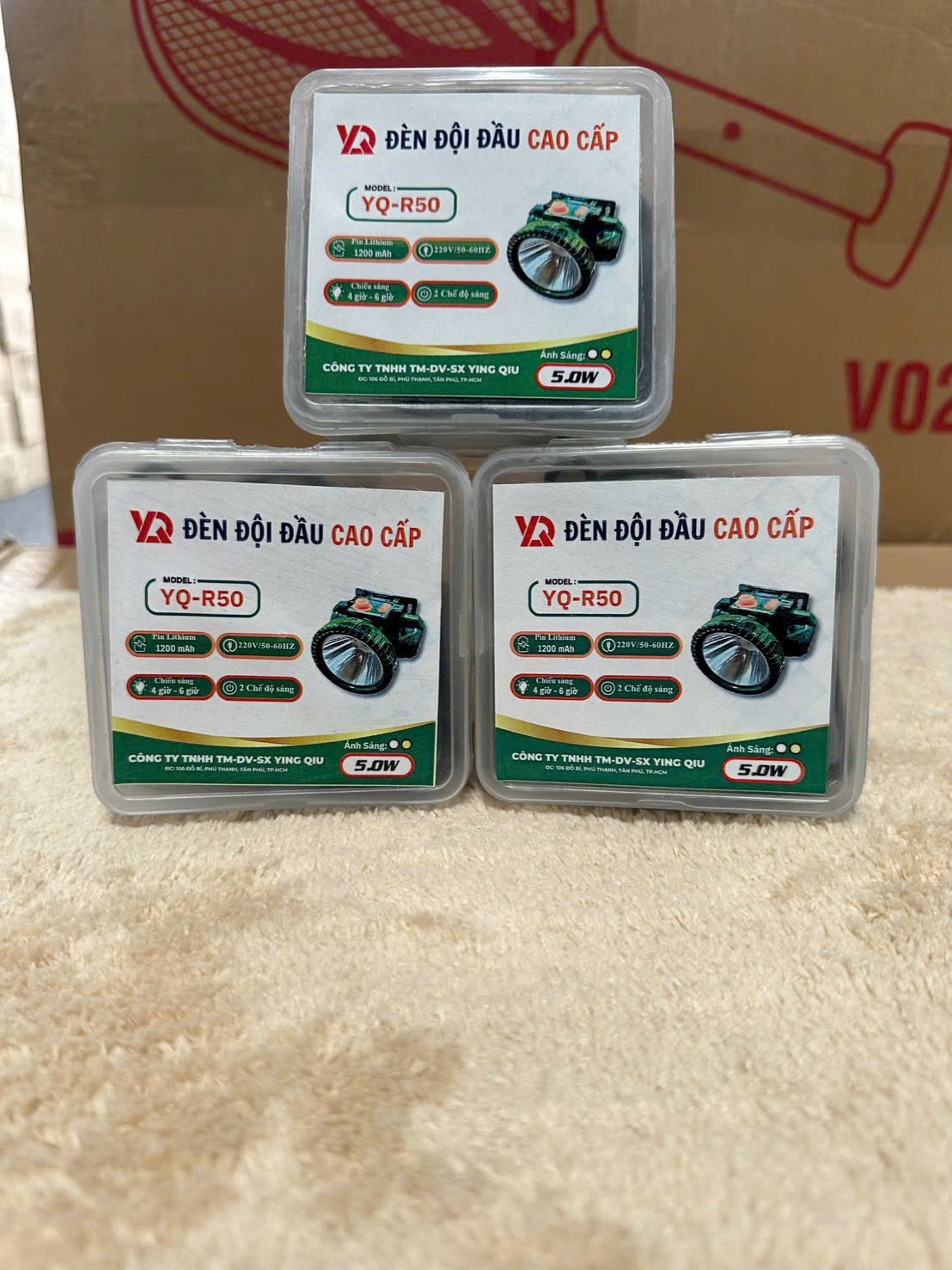 Đèn đội đầu R50 trắng [BH: 1 Tuần] 1l1