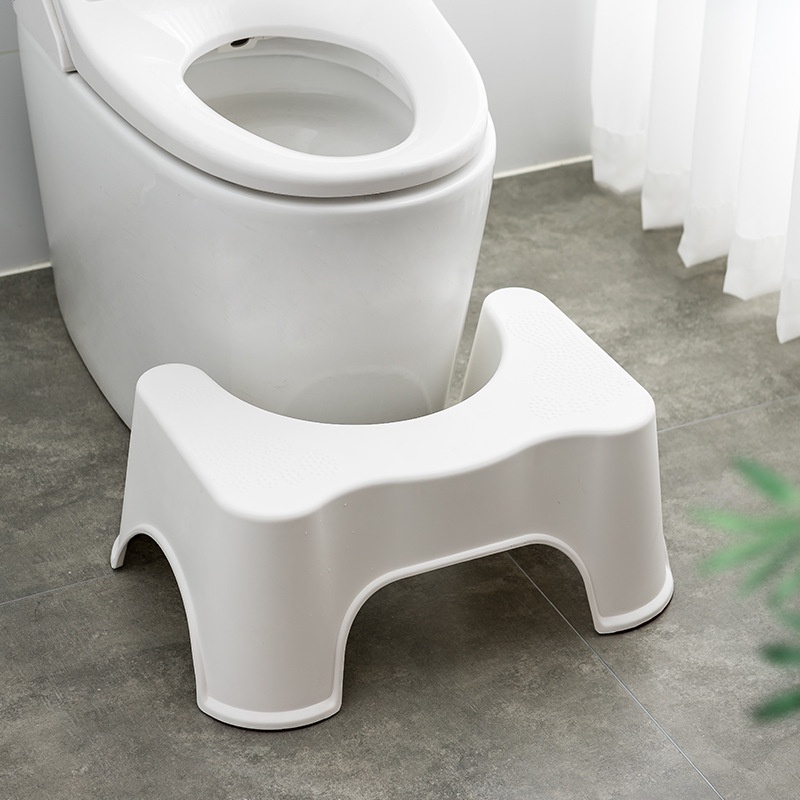 Ghế kê chân toilet chống táo bón chống mỏi nhựa cao cấp [BH: NONE]