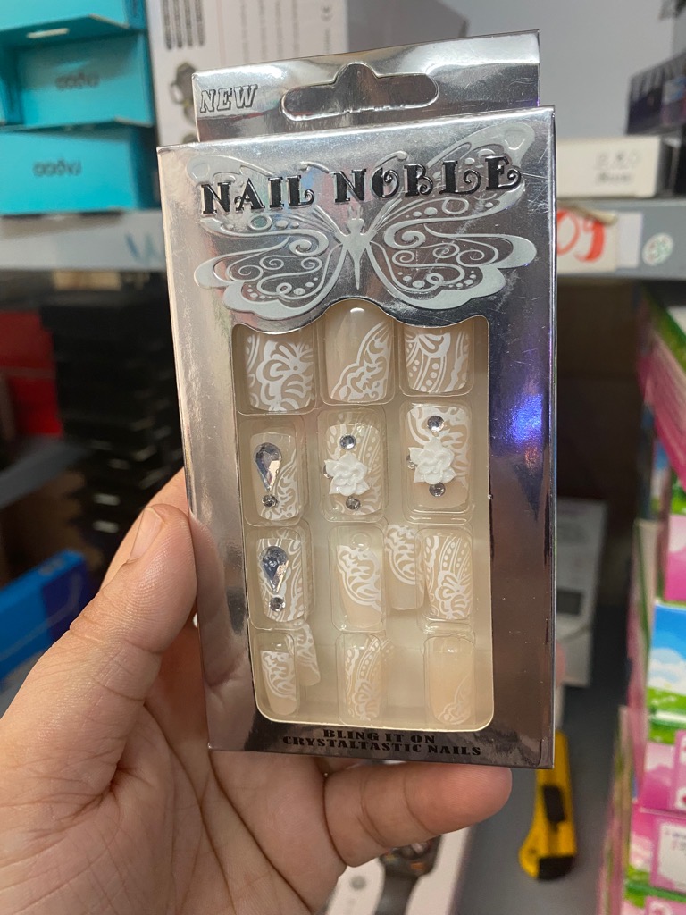 Bộ móng tay giả (keo sẵn) nhiều hình / pktn sale