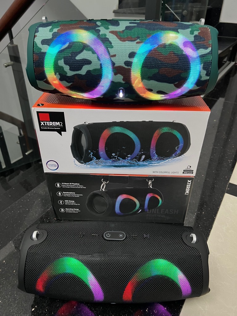 Loa bluetooth XTEREM2 B16 BOONBOX siêu khủng kiểu dáng loa JBL xtreme2 có đèn led siêu hay đẹp [BH 3 THÁNG]