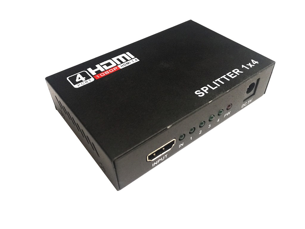 Bộ chia HDMI 1 ra 4 full HD 1080 [BH 1 tháng] / pktn sale