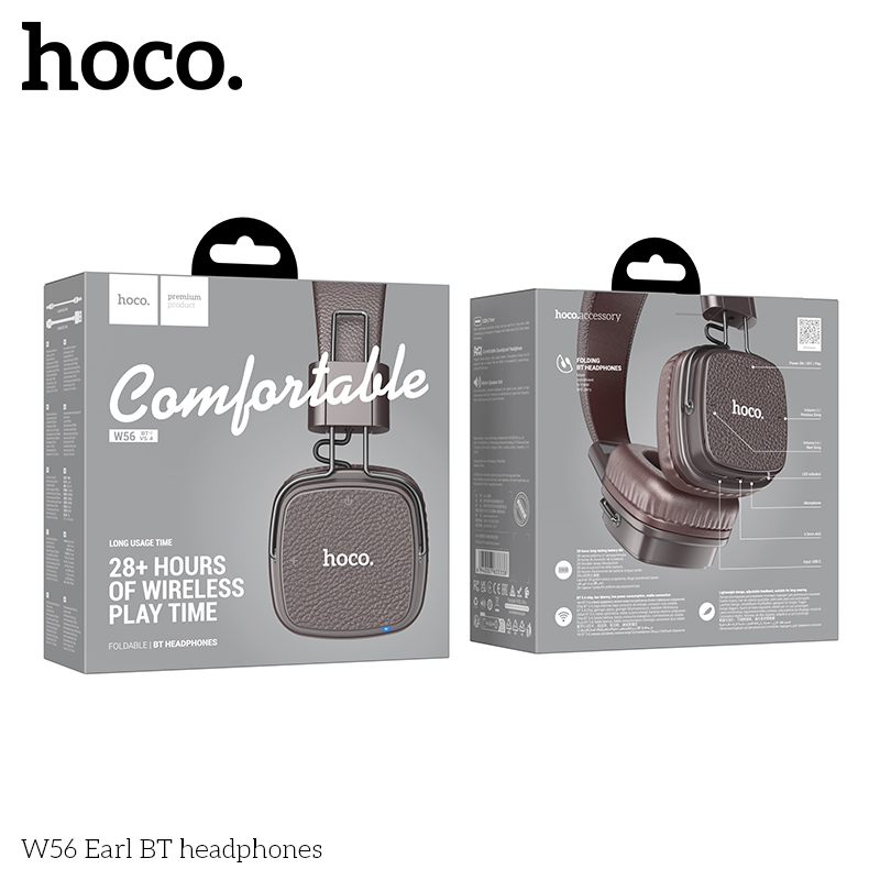 Tai nghe bluetooth chụp tai HOCO W56 headphone chính hãng [BH 1 năm]