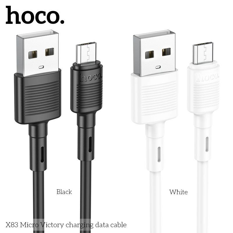 Cáp sạc nhanh HOCO X83 1m Micro 2.4A Chính Hãng [BH 1 NĂM]