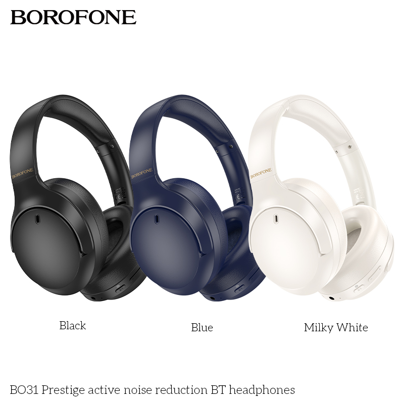Tai nghe bluetooth chụp tai BOROFONE BO31 headphone chính hãng [BH: 1 NĂM]
