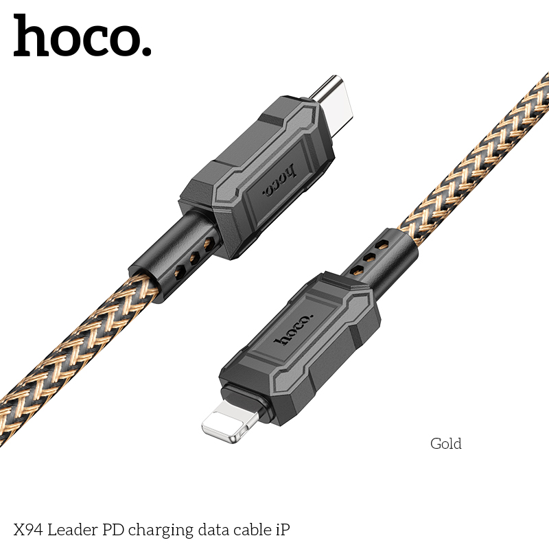 Cáp sạc nhanh 20w HOCO X94 (c-l) 1m - type c ra iphone lightning chính hãng [BH 1 năm]