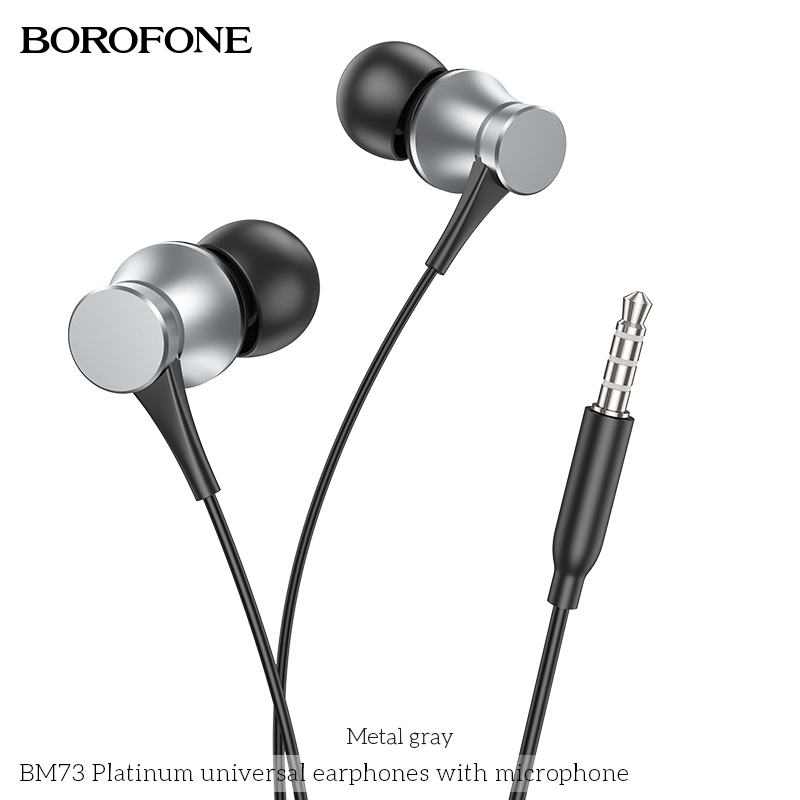 Tai nghe có dây 3.5 Borofone BM73 chính hãng [BH 1 NĂM]