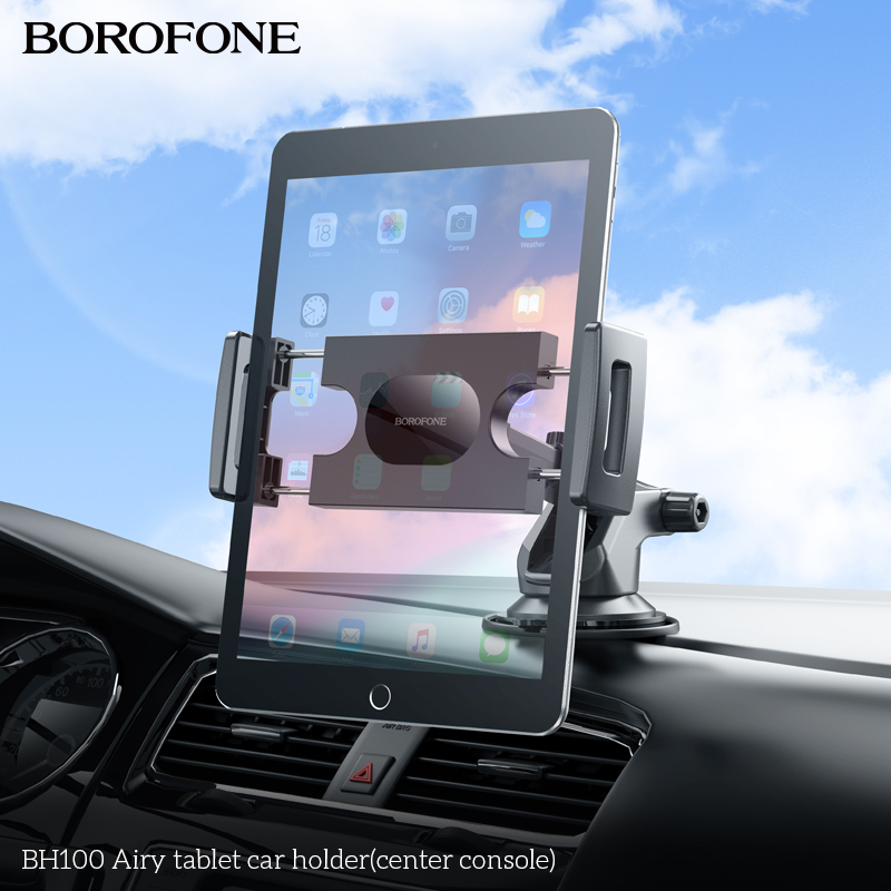 Giá đỡ máy tính bảng trên ô tô BOROFONE BH100 đế hít chính hãng (cho xe hơi)