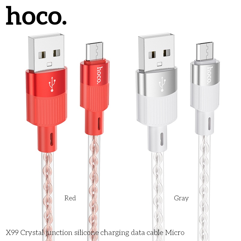 Cáp sạc nhanh HOCO X99 (usb ra lightning) có đèn chính hãng [BH 1 NĂM]
