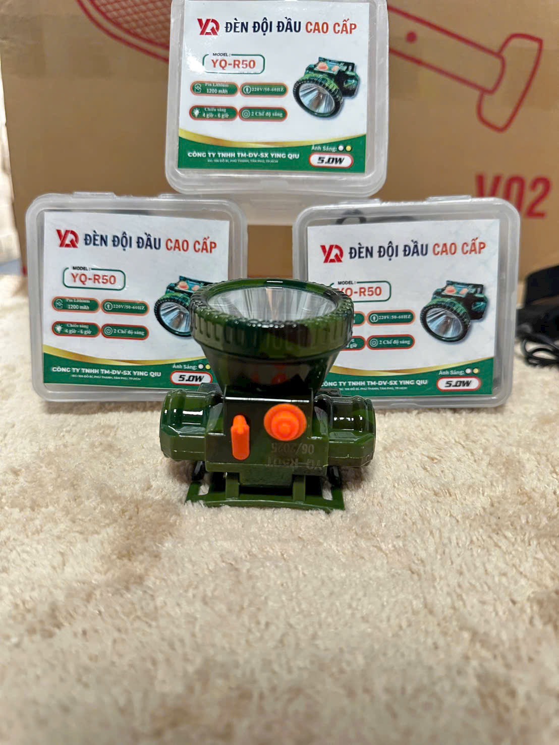 Đèn đội đầu R50 trắng [BH: 1 Tuần] 1l1
