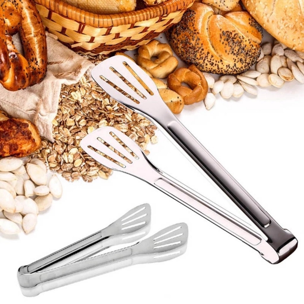 Kẹp gắp đá, gắp bánh, gắp đồ nướng tiện lợi