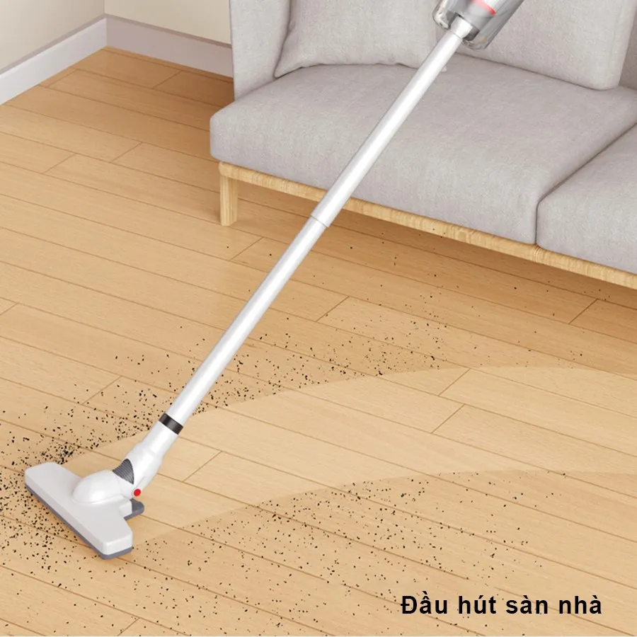 Máy Hút Bụi Cầm Tay Không Dây Cán Dài Công Suất 120W RTS-88 [BH 1 tuần]
