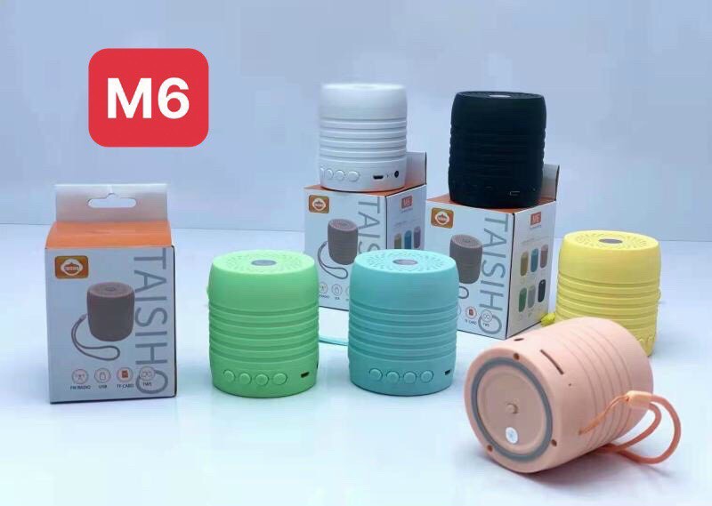 Loa bluetooth mini M6 (có khe gắn thẻ nhớ) (giống kimiso m5 m6) [BH 6 tháng] / pktn sale