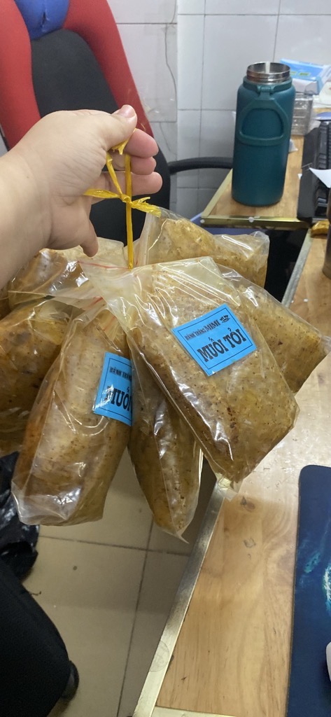 [Đặt trước 1-2 Ngày]1 bịch Bánh tráng muối tỏi MM- SIÊU CAY SIÊU NGON [BH: NONE]