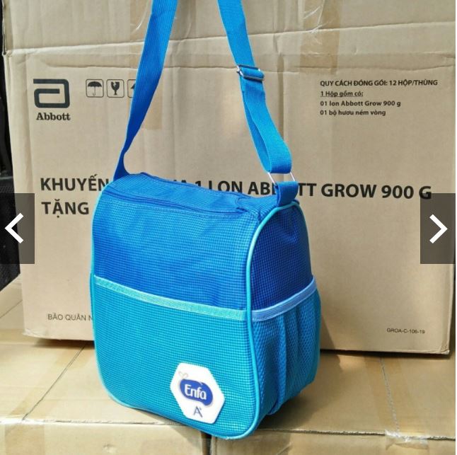 {còn xanh} Túi đeo chéo cho bé đựng sữa và bỉm [BH: None] / pktn sale
