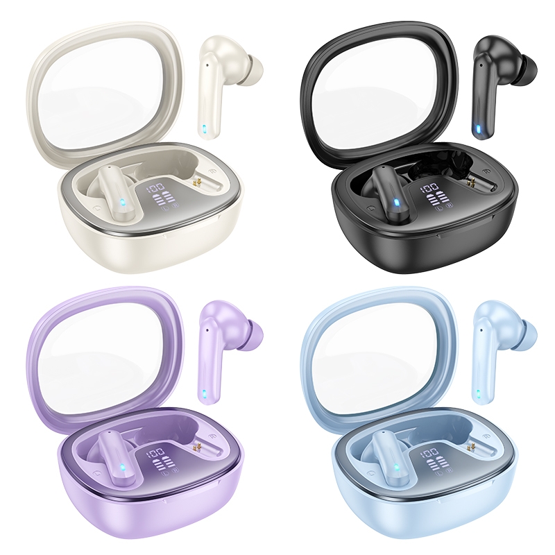 Tai nghe bluetooth HOCO EQ6 True Wireless kiểu dáng airpods chính hãng [BH 1 NĂM]