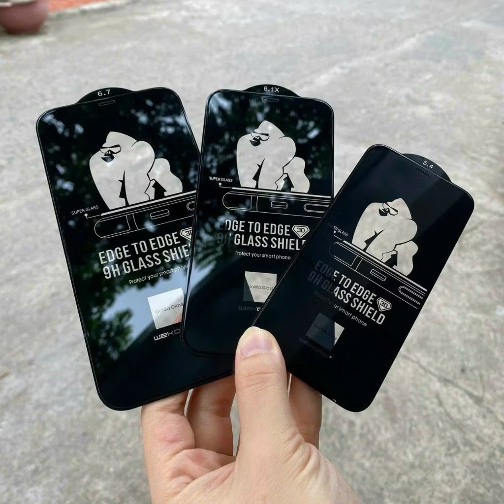 1 HỘP 10 MIẾNG CƯỜNG LỰC TRONG SUỐT WEKOME IPHONE 7-14 PROMAX- khách mua mã nào note dùm em [BH: NONE]