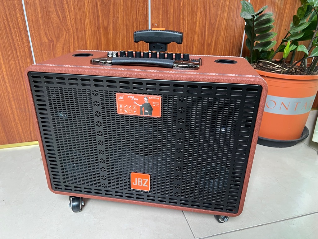 Loa kéo di động JBZ J10-9 chính hãng kèm 2 mic hát karaoke siêu hay [BH 6 Tháng]