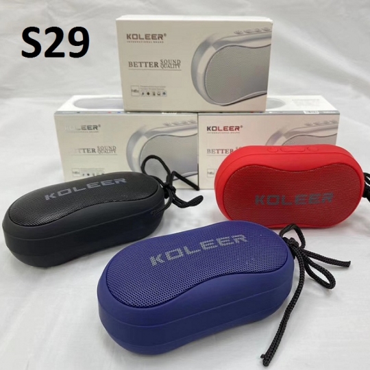 Loa bluetooth Koleer S29 (hàng cũ, 80%, không hộp) siêu hay [BH 1 tháng]