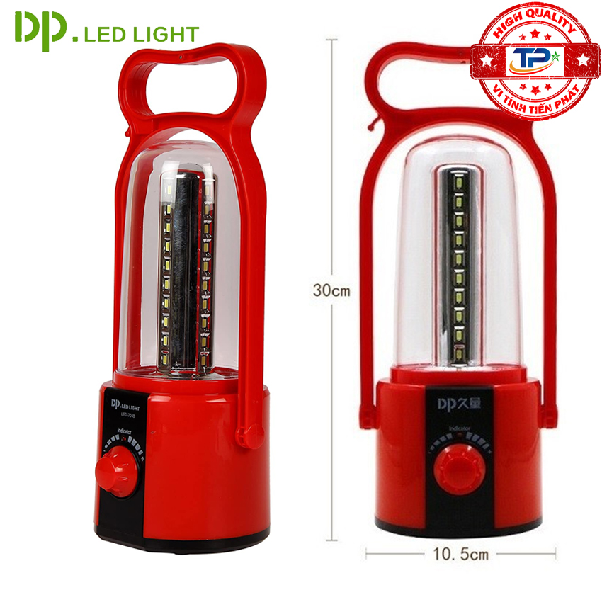Đèn Pin Sạc Cầm Tay DP Led-7048C Tích Điện 2 Chế Độ Siêu Sáng [BH 1 tuần]