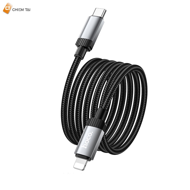 Cáp sạc nhanh 27w HOCO X117 (C-L) type c ra iphone lightning PD chính hãng [BH 1 năm]