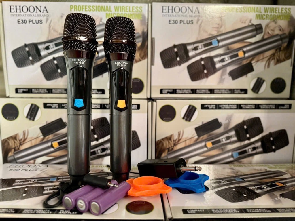 Micro đa năng EHOONA E30Plus Bộ 2 Mic không dây chính hãng [BH 6 tháng]