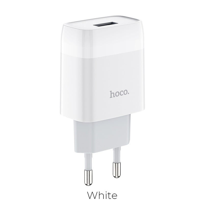 CÓC SẠC NHANH 2.1A HOCO C72A 1 CỔNG USB CHÍNH HÃNG [BH 1 NĂM]
