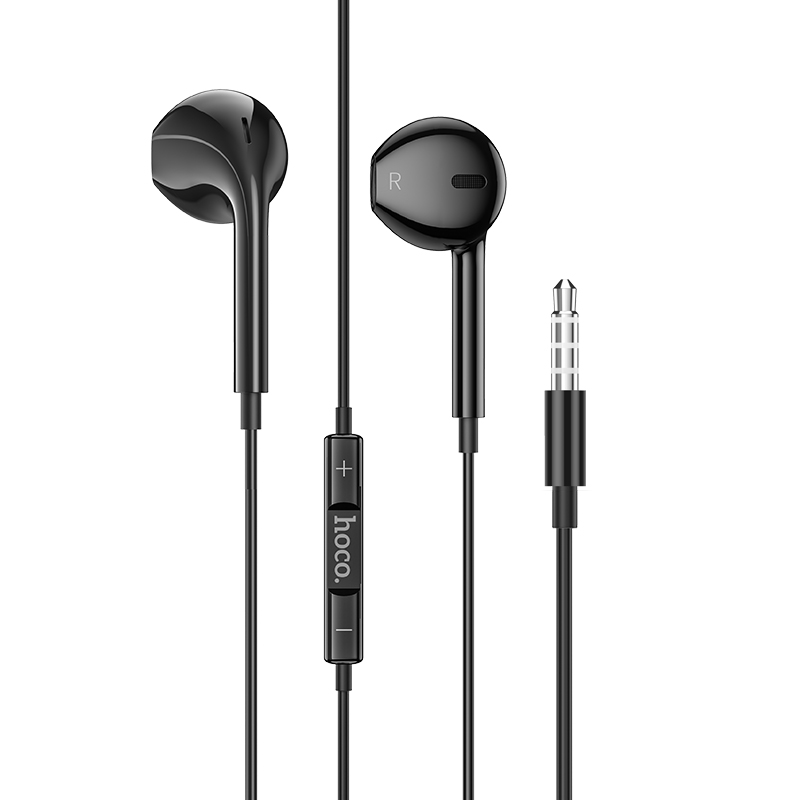 Tai nghe có dây 3.5 Hoco M101 kiểu dáng tai nghe iphone 6s chính hãng [BH 1 năm]