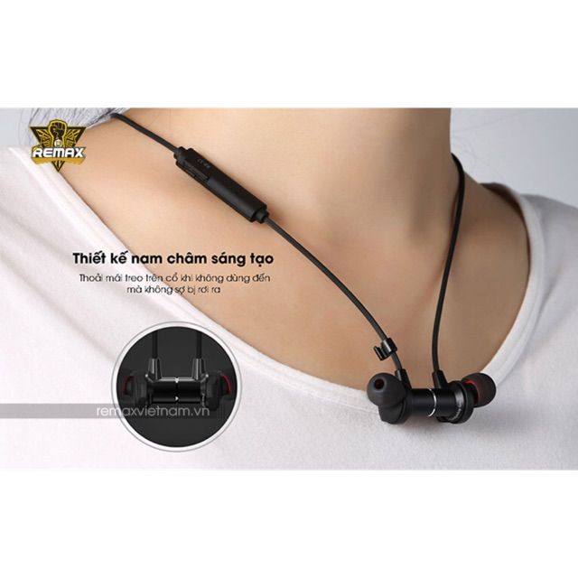 Tai nghe bluetooth thể thao Remax Rb-S7 chính hãng [BH 6 tháng] / pktn sale