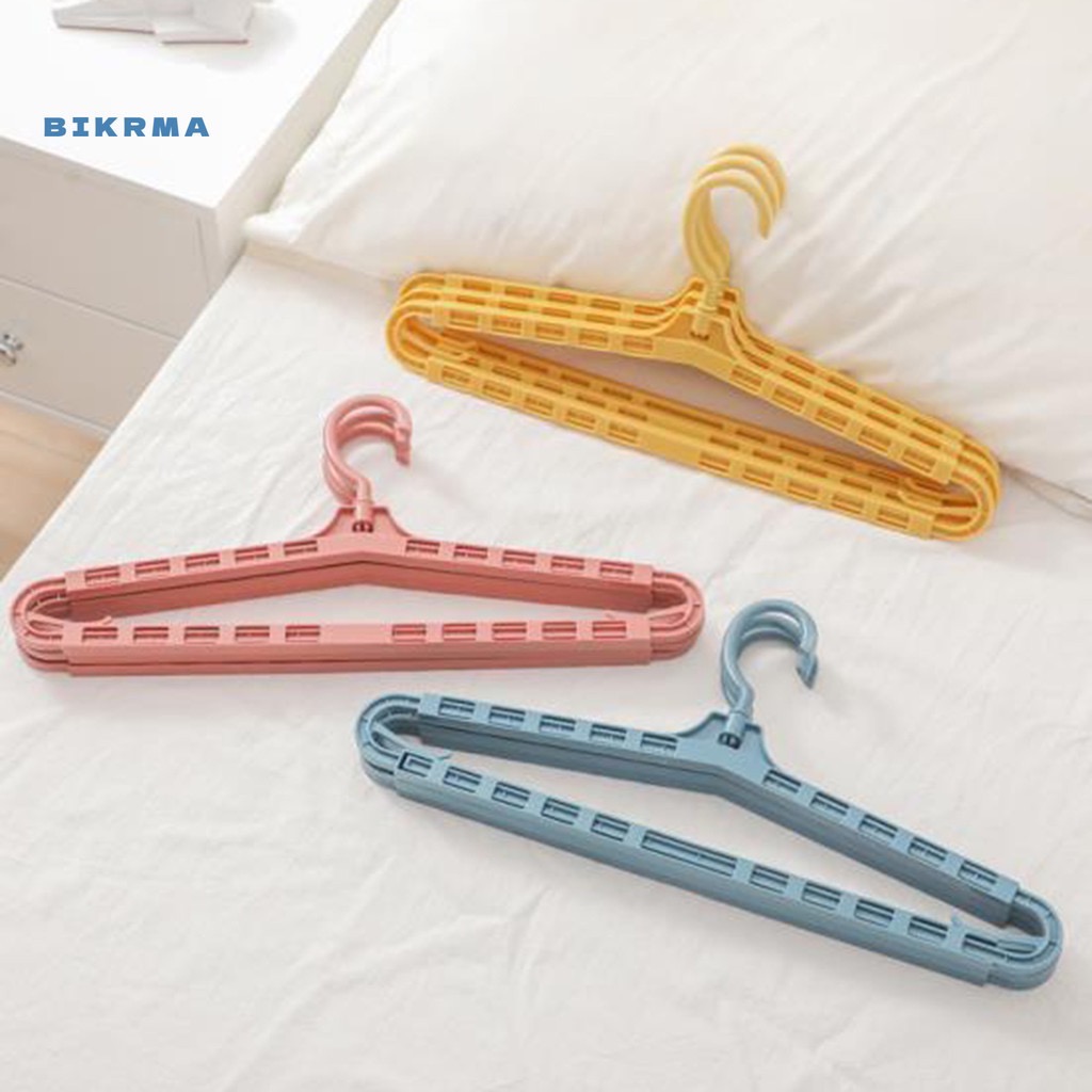Móc phơi quần nhựa xoay 360 độ có thể kéo dài khung treo tiện lợi (chiều dài chưa kéo 41.5cm; chiều dài max 68cm)[BH: NONE] / pktn sale