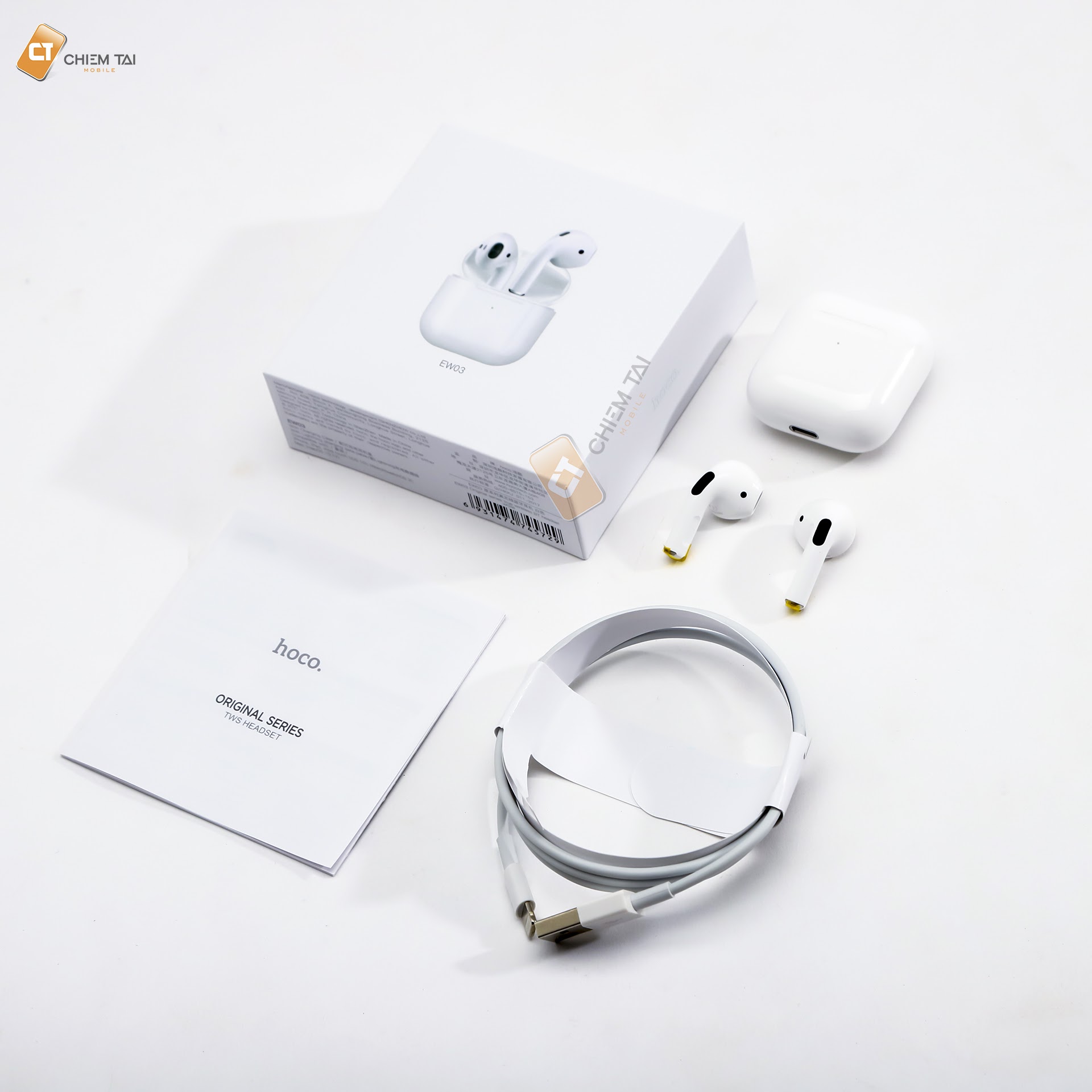 Tai Nghe Bluetooth Hoco EW03 True Wireless Airpods Chính Hãng [BH 1 NĂM]