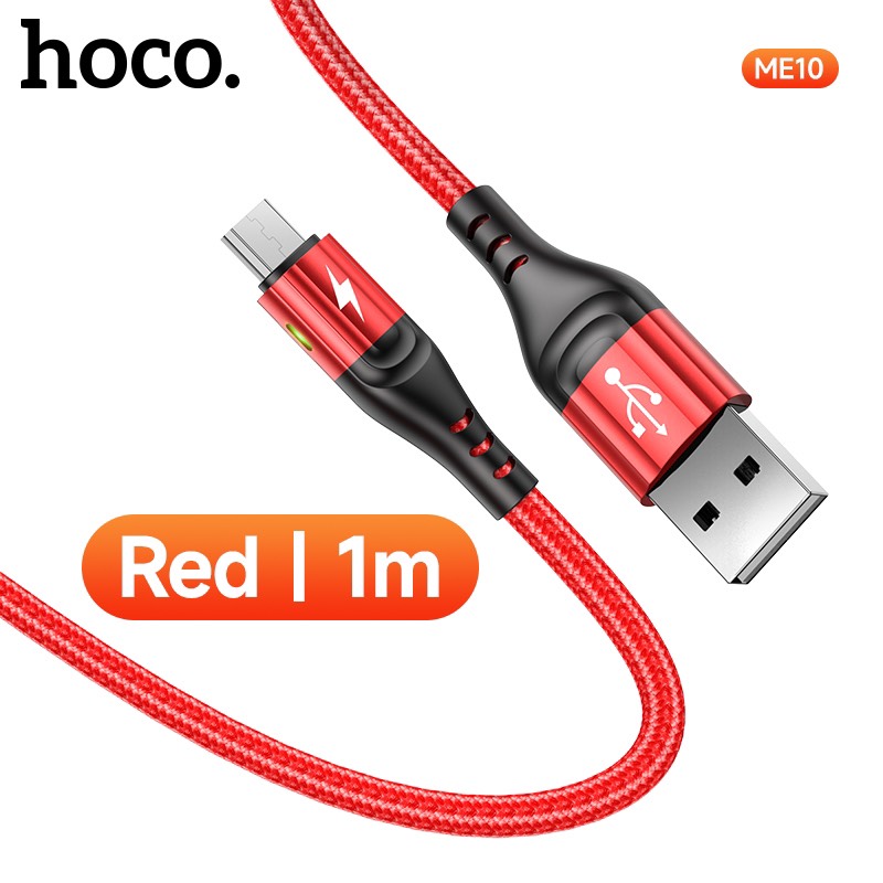 Cáp Sạc Báo Đèn ME10 Micro 1M chính hãng [BH 1 NĂM]