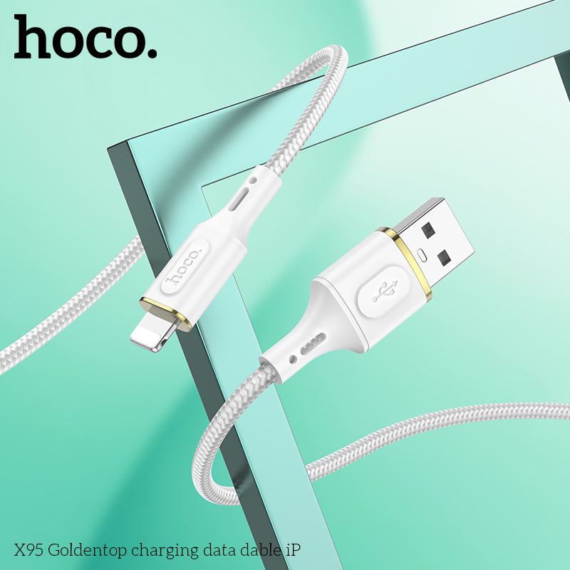 Cáp sạc nhanh HOCO X95 usb ra iphone cổng Lightning chính hãng [BH 1 NĂM]