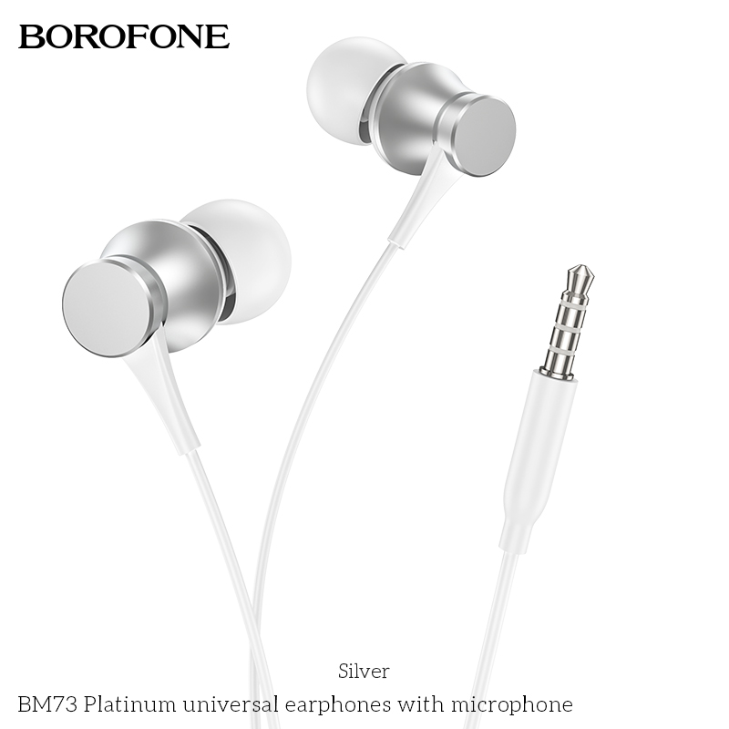 Tai nghe có dây 3.5 Borofone BM73 chính hãng [BH 1 NĂM]