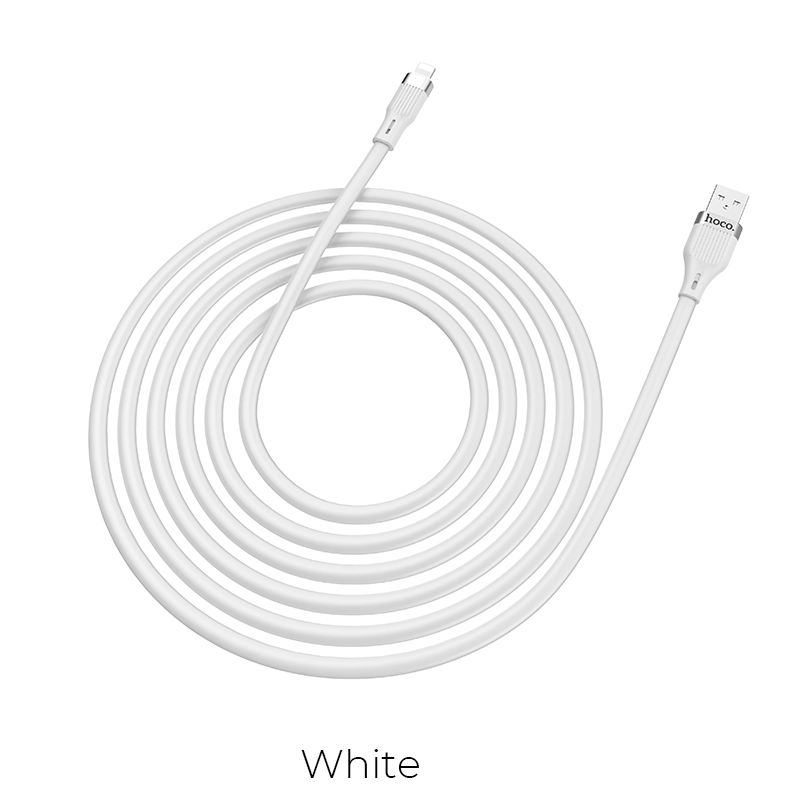 Cáp sạc HOCO U72 ip cổng Lightning 2.4a 1.2m chính hãng [ BH 1 NĂM]