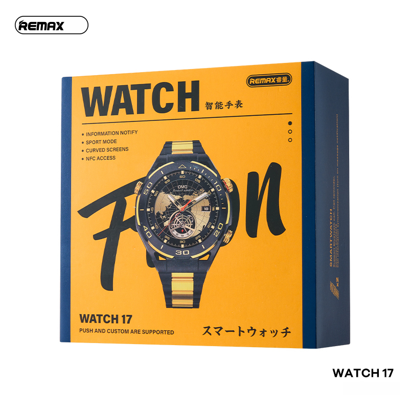Đồng hồ thông minh REMAX WATCH 17 (2 dây) Smart Watch chính hãng [BH 1 năm]