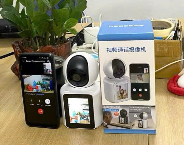 Camera IP wifi video 2 chiều mẫu 30D có thể gọi qua lại siêu tiện lợi app Icam