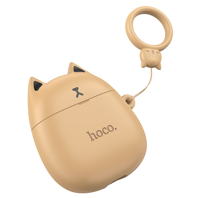 Tai nghe bluetooth HOCO EW45 True wirless V5.3 kiểu dáng Airpods 2 kèm bóp đựng hình thú hính hãng [BH 1 năm]