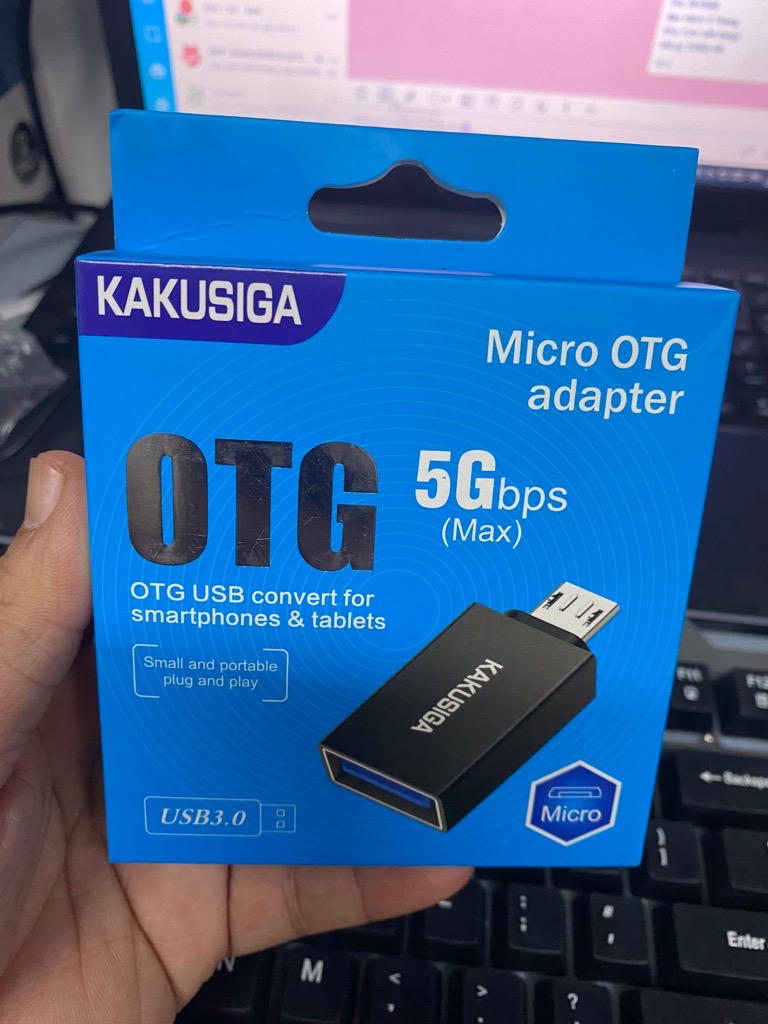 Jack/ cáp chuyển Kaku K533 OTG micro samsung ra usb chính hãng [Bh: 6 tháng]